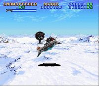 Super Star Wars - The Empire Strikes Back, capture d'écran